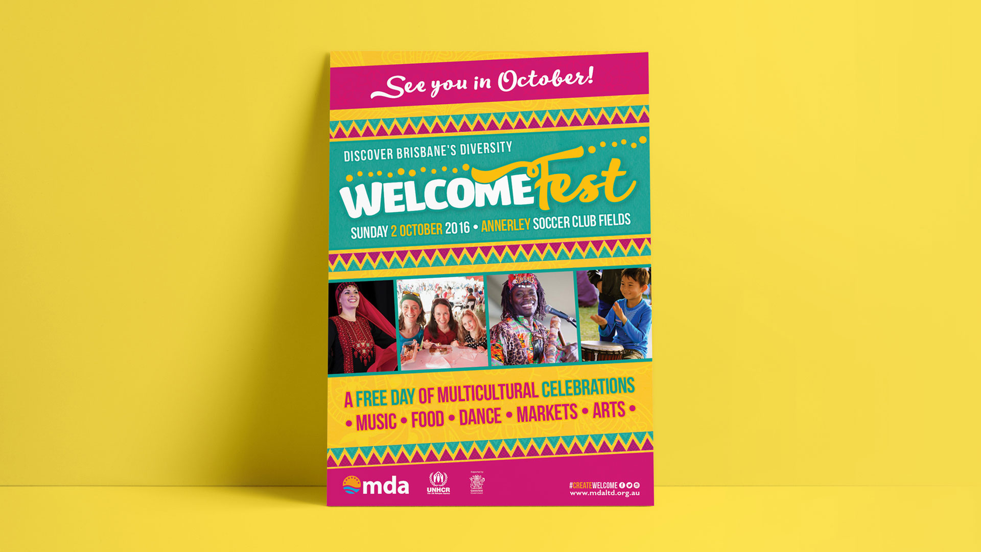 WelcomeFest Event Promo | Poster