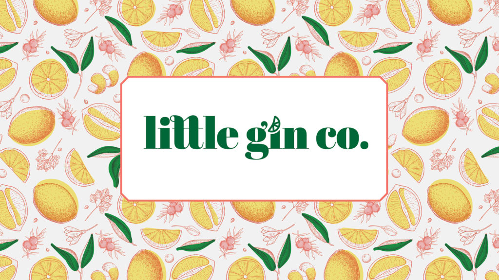 Little gin co branding