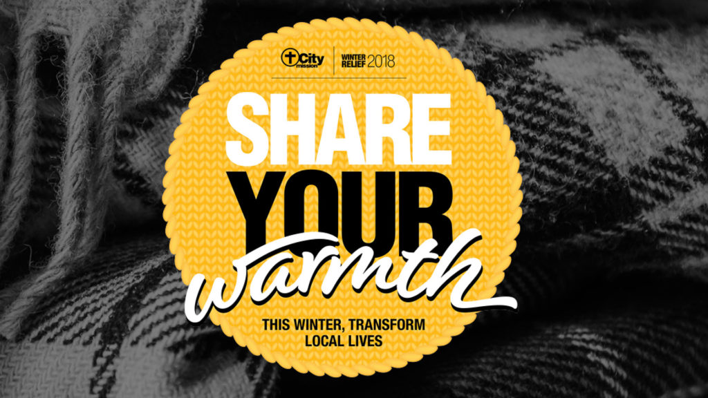 City Mission Winter Campaign | Share your warmth
